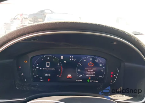 2023 Honda Civic Touring z USA, uszkodzony, nr VIN 2HGFE1F94PH321019